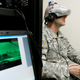 A VR simulation at the Madigan Army Medical Center at Fort Lewis in 2007 that was being tested to help veterans with PTSD. Image: AP